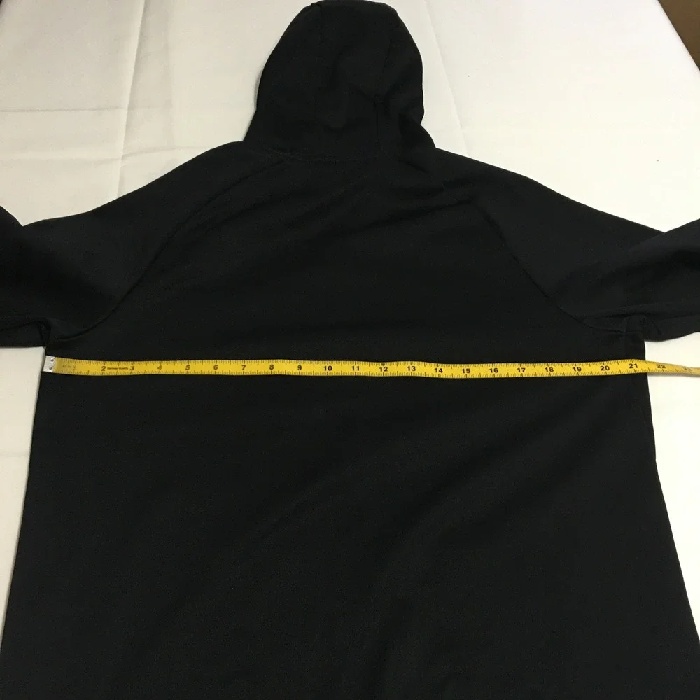 Nike Dri-Fit Full Zip Hoodie Mens Medium Black Workout Athletic Jacket